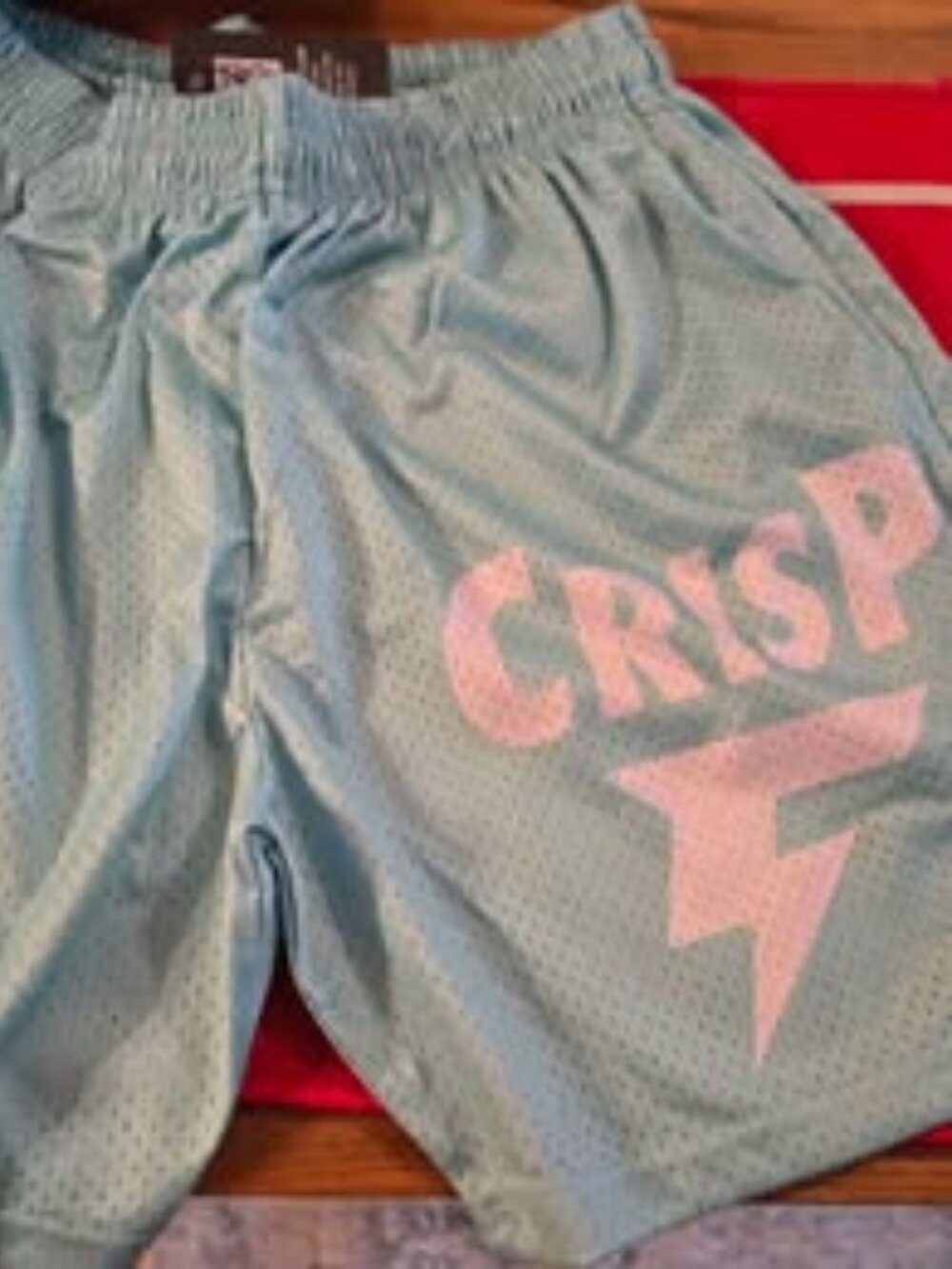 XLARGE CRISPY NYC light blue with white logo